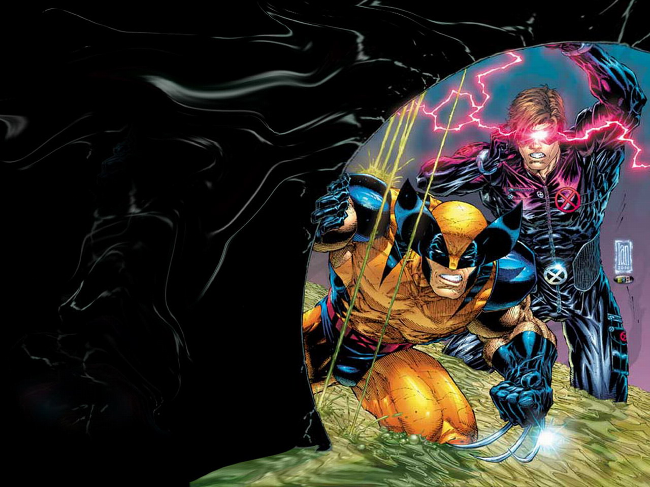 Cyclops And Wolverine Wallpaper