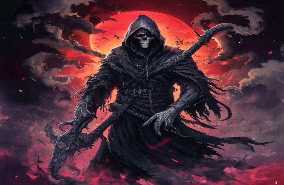 Badass Grim Reaper Wallpaper