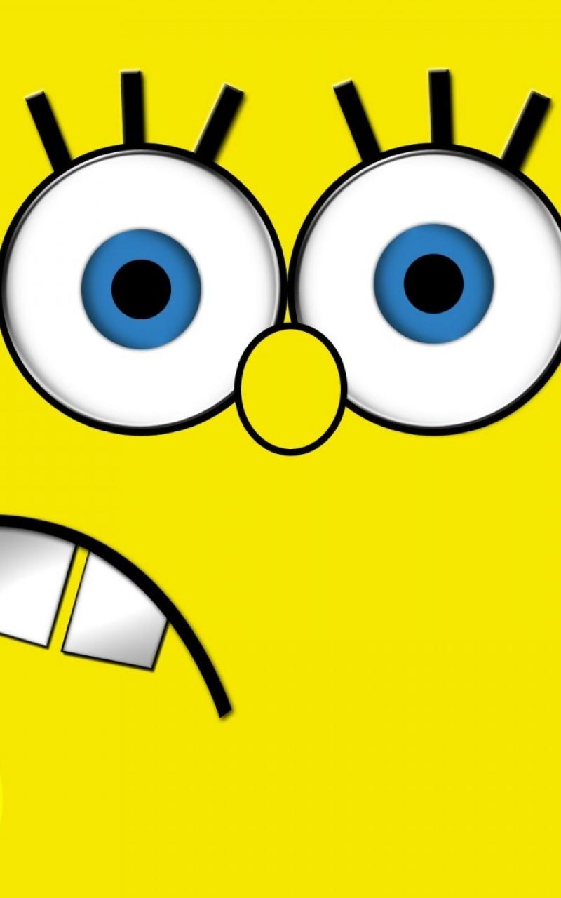 Yellow Spongebob Characters Wallpaper