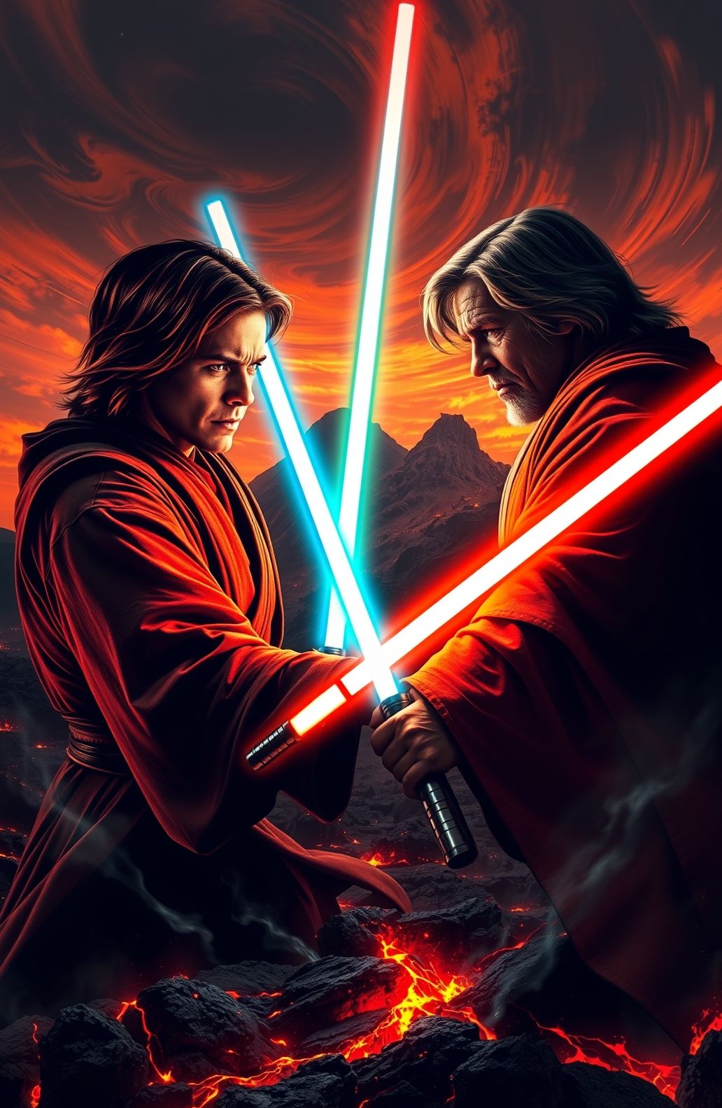 🔥 Free Download Anakin Vs Obi Wan Wallpaper by @dsmith30 | WallpaperSafari
