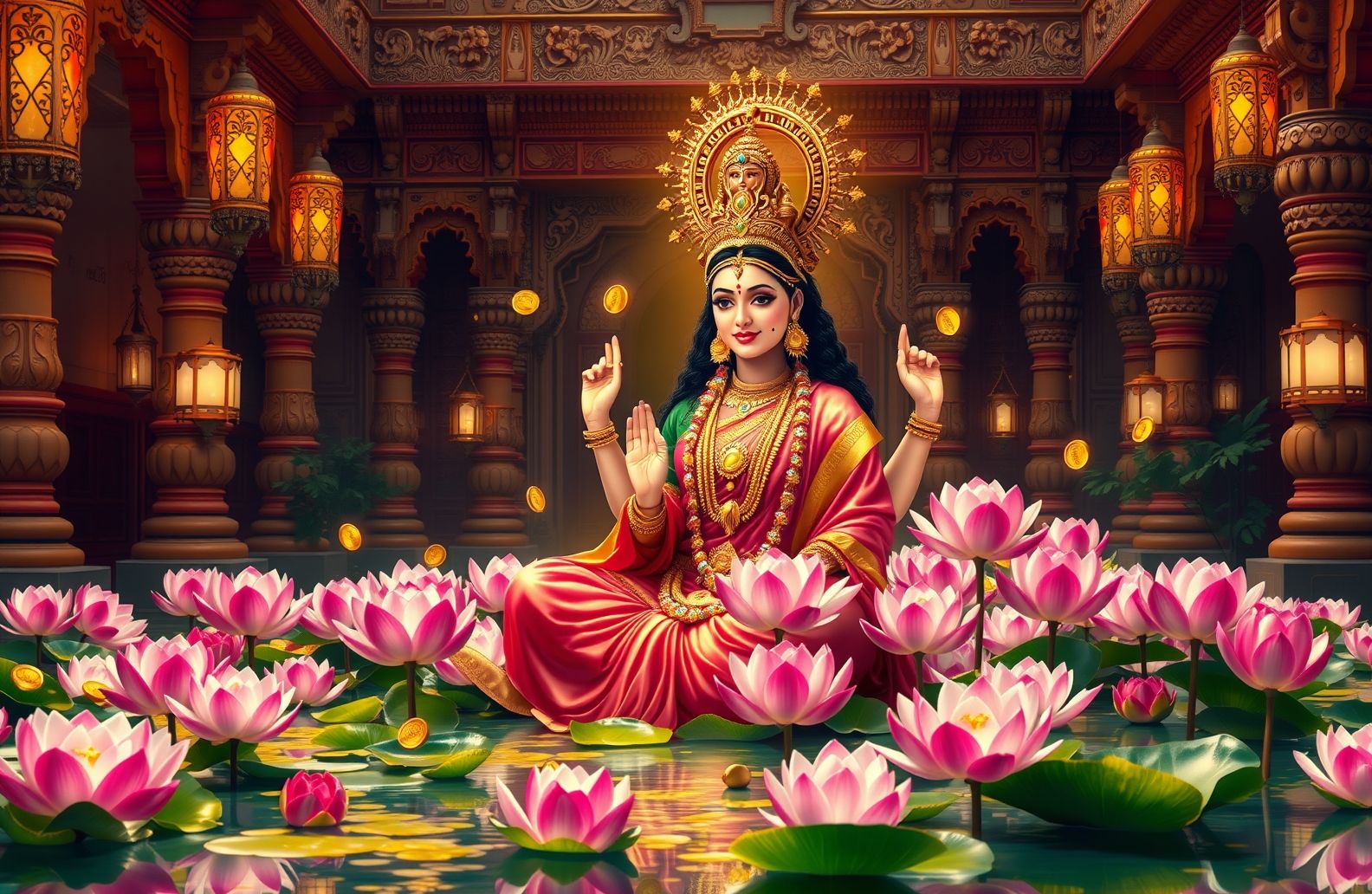 God Lakshmi Wallpaper