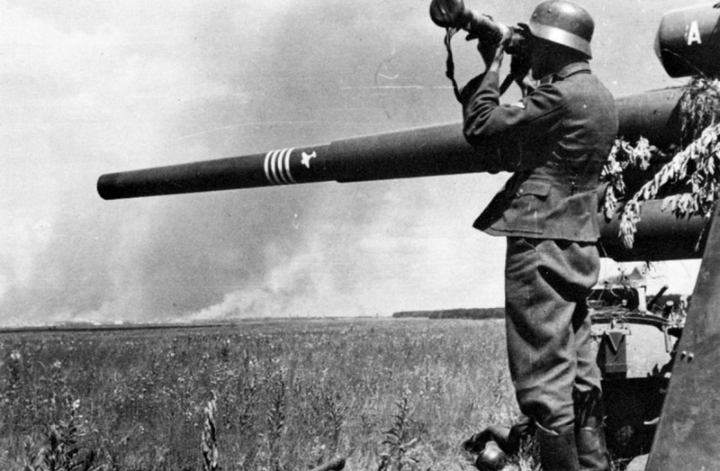 War Wehrmacht Artillery Monochrome Historical Wallpaper