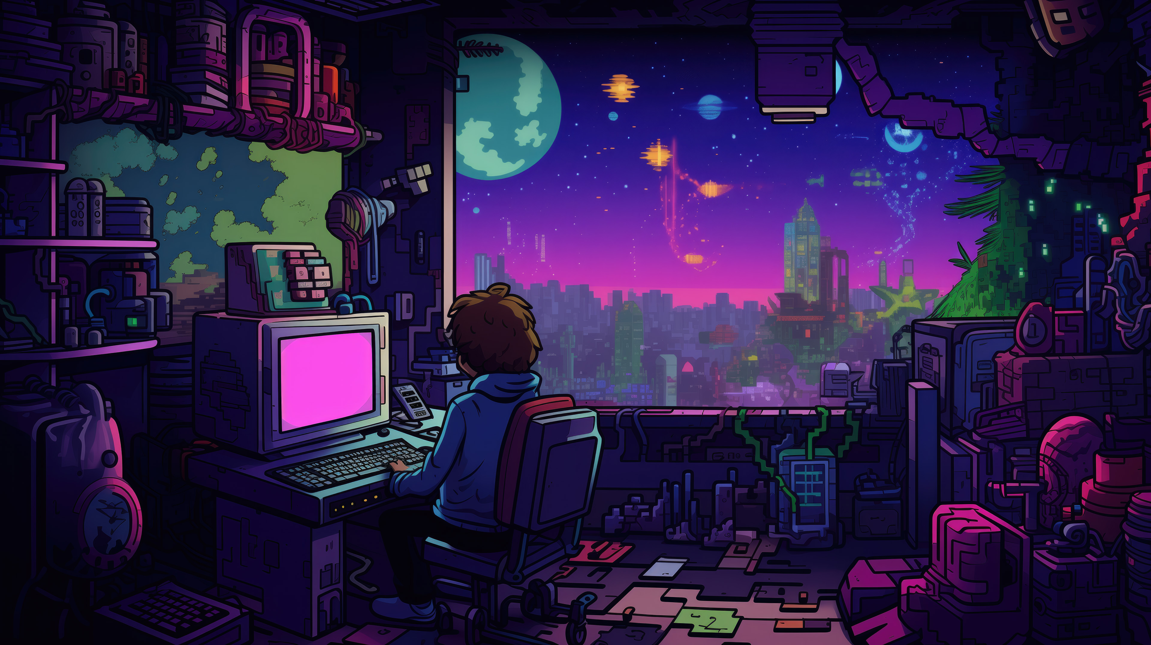 Lofi Vibes 4k HD Wallpaper Image Photos And Picture