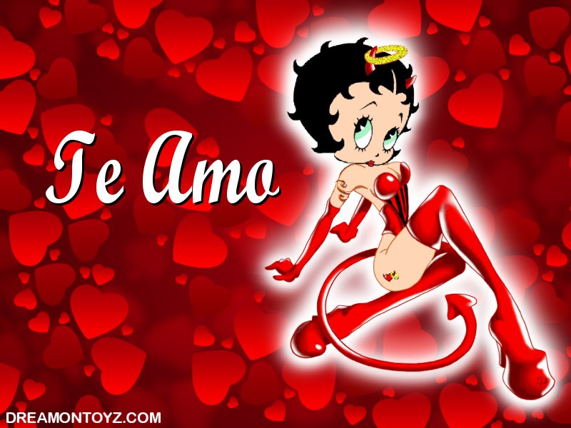 Pictures Archive Valentine Betty Boop Devil Wallpaper In Spanish