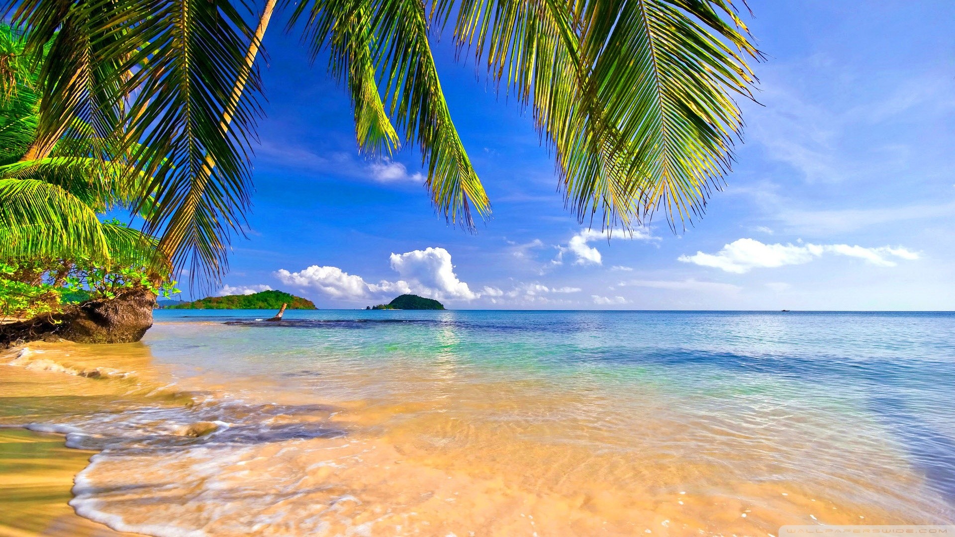 Beach Wallpaper Widescreen High Resolution