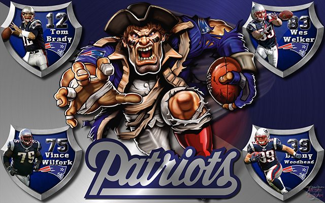 Patriots Logo Wallpaper Crazy Shield