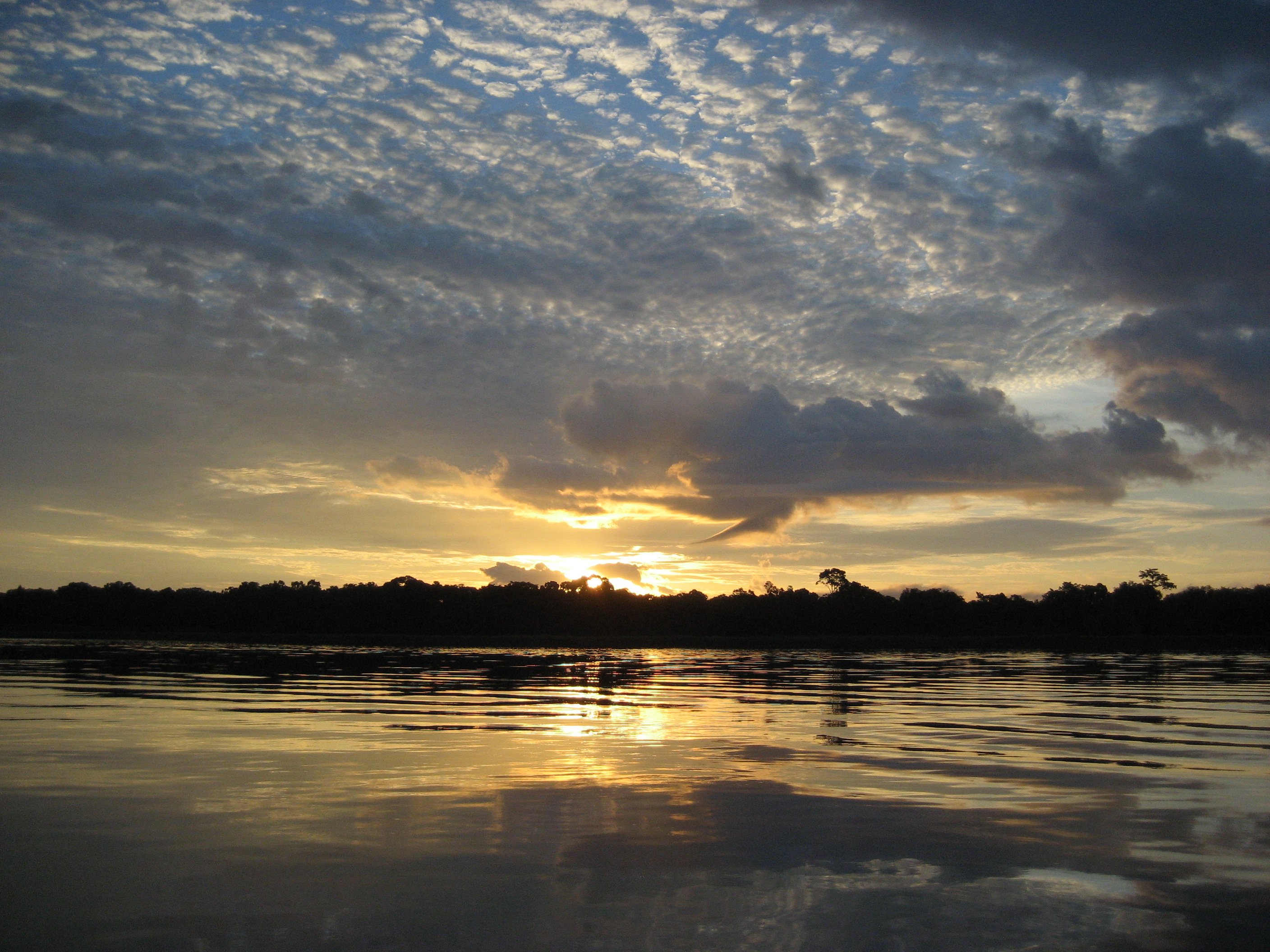 Congo River Sunset Wallpaper Travel HD