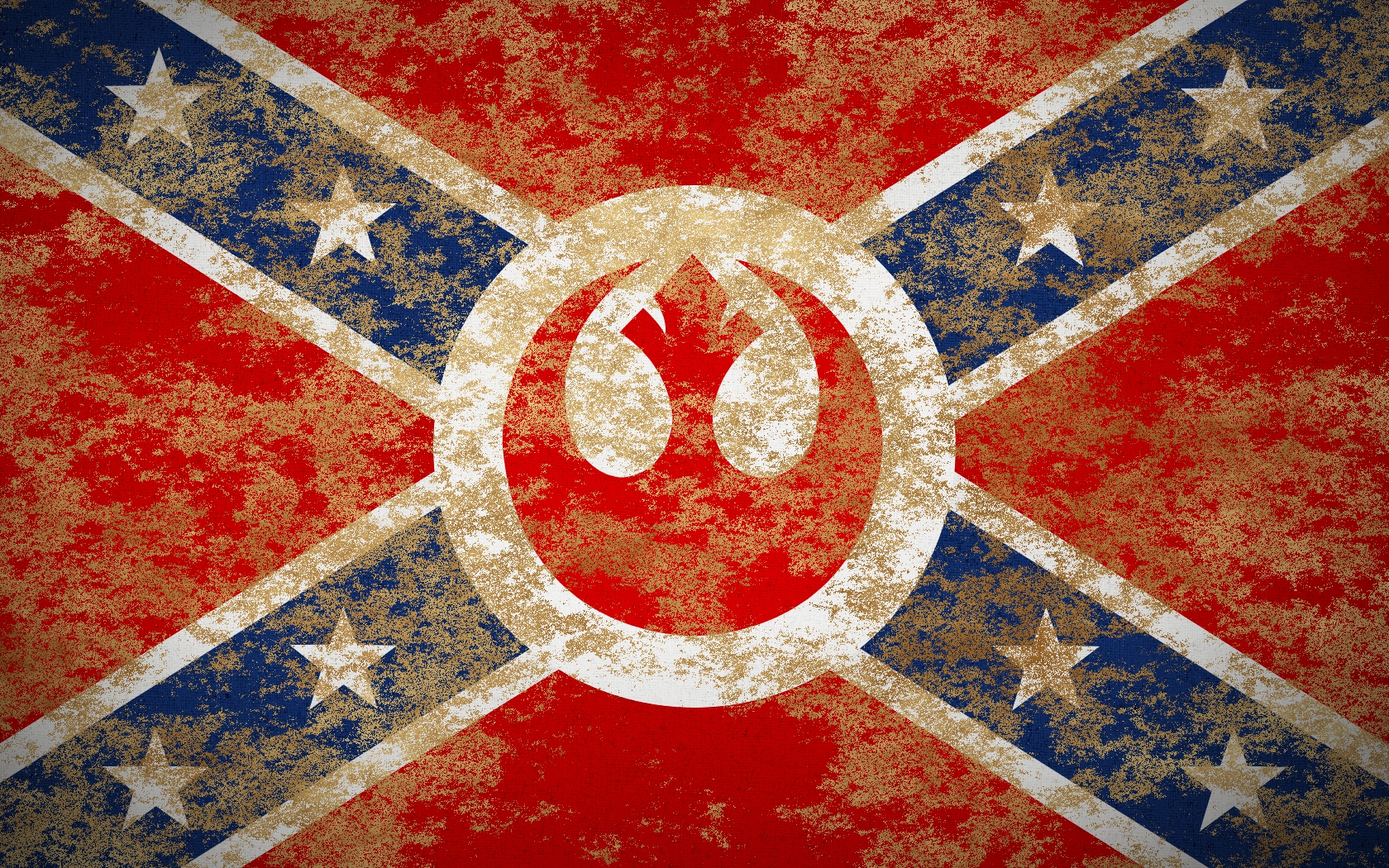 Rebel Alliance Yell Confederate Flag Image Le Fancy