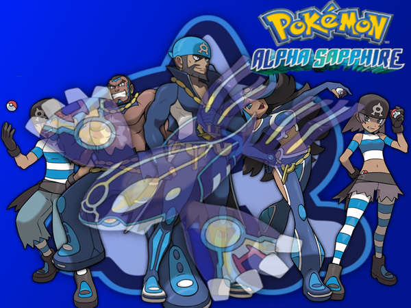Team Aqua Pokemon Alpha Sapphire Wallpaper By Fakemon123 On