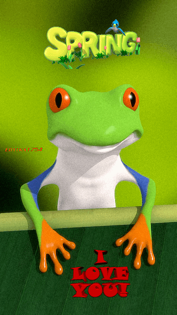 Funny Frog Screensaver Wallpaper360x640 Wallpaper