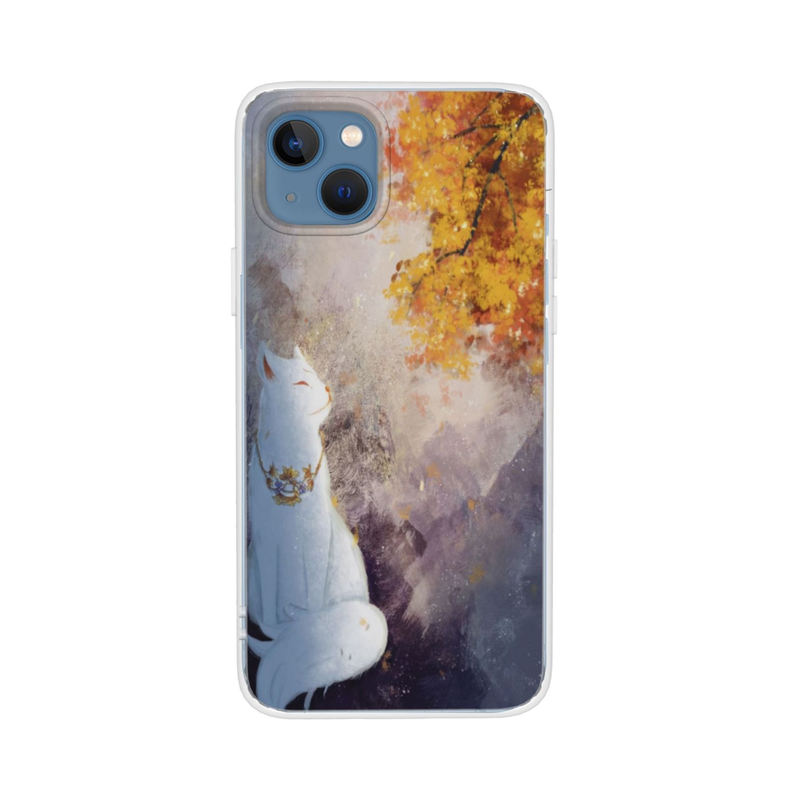 iPhone Case Autumn Leaves And The God Cat Ip13 1in Walmart