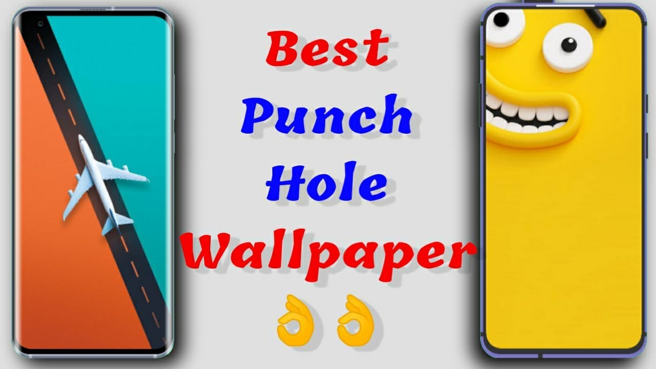 Best 4k HD Left Side Punch Hole Hide Wallpaper For Realme