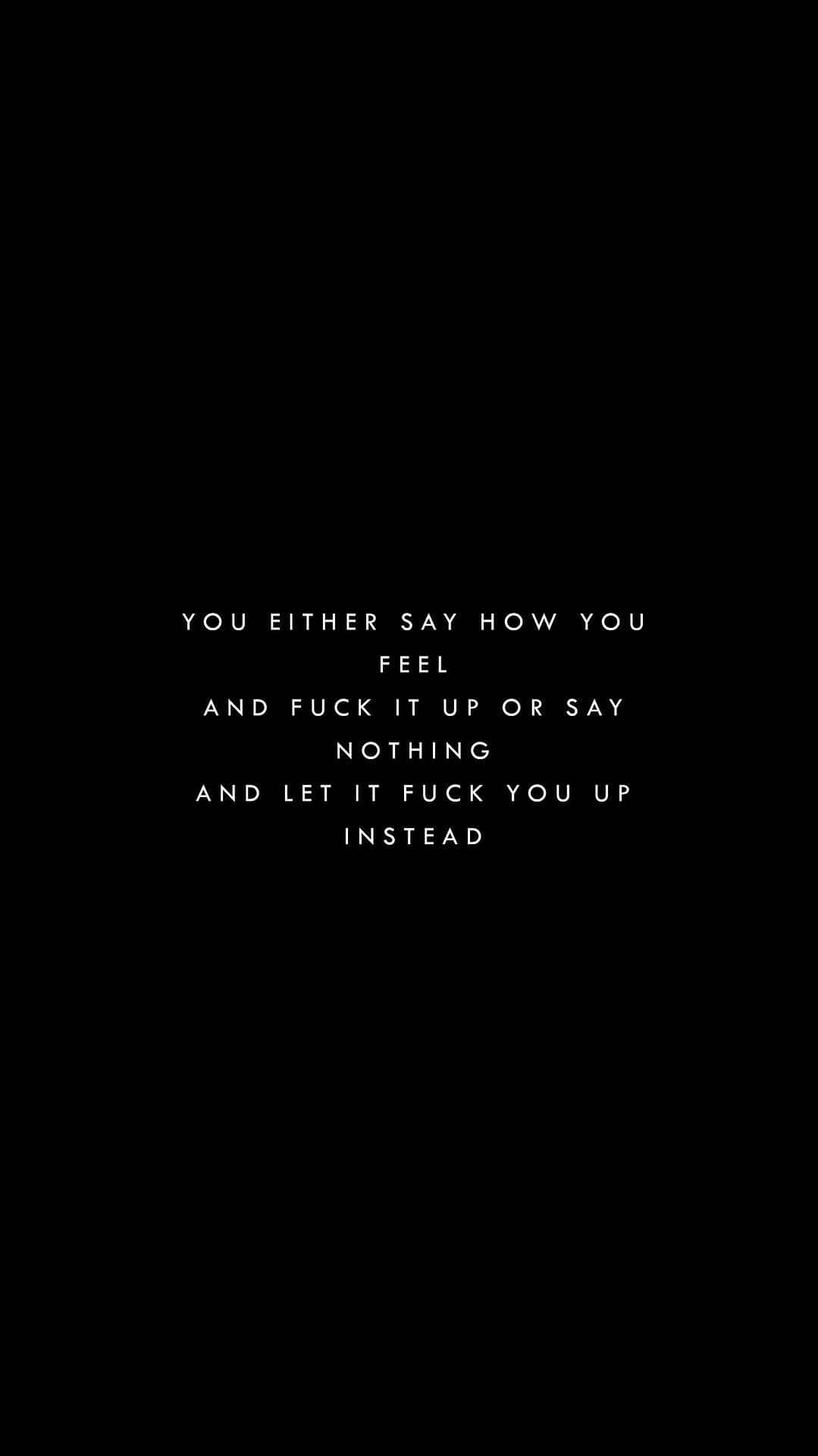 Sad iPhone Wallpaper