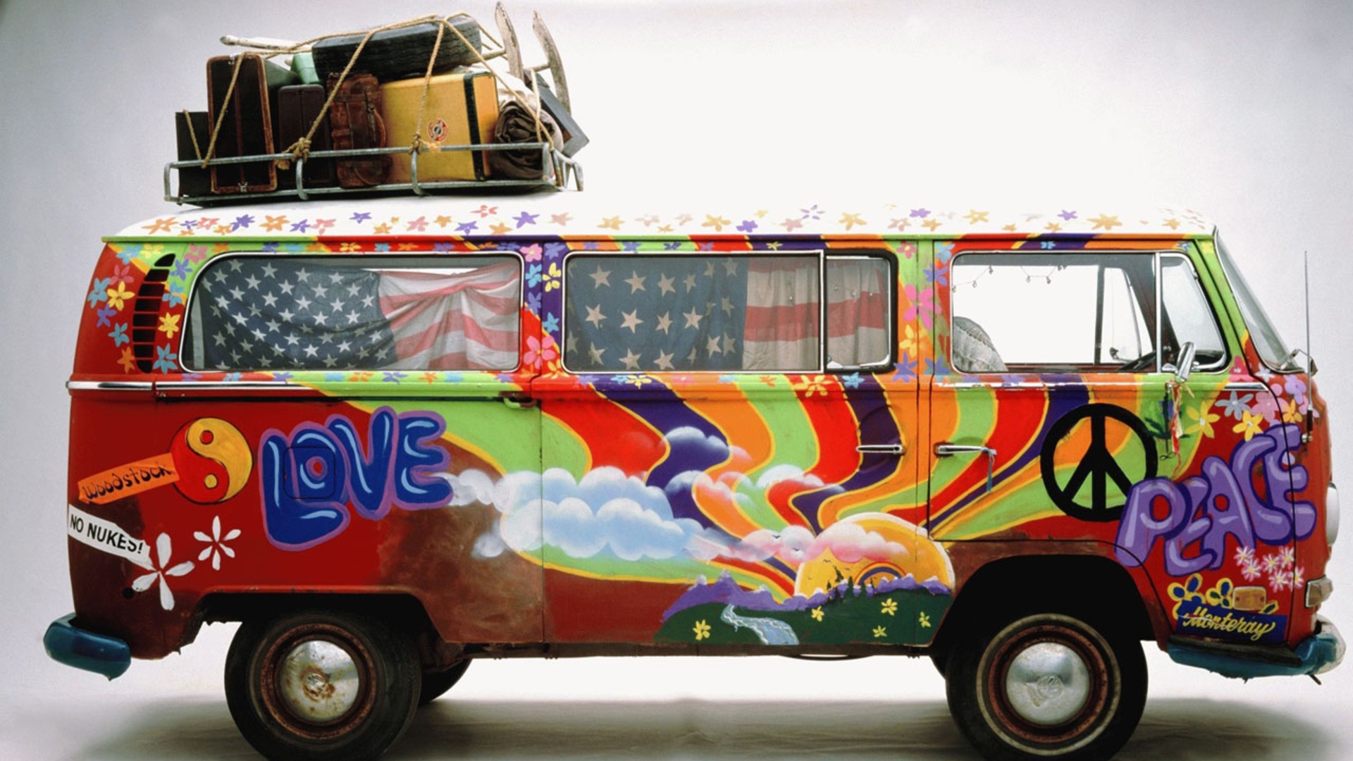Hippie Van Wallpaper HD