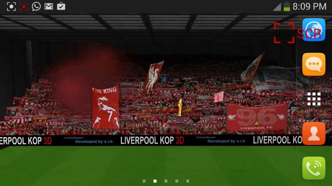 Liverpool Kop 3d Live Wallpaper