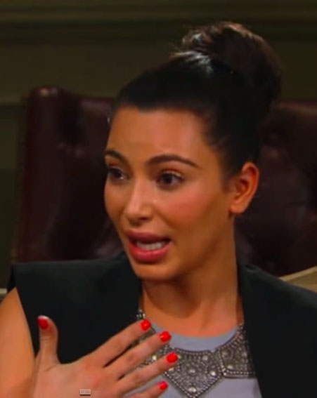 Kim Kardashian Crying Face