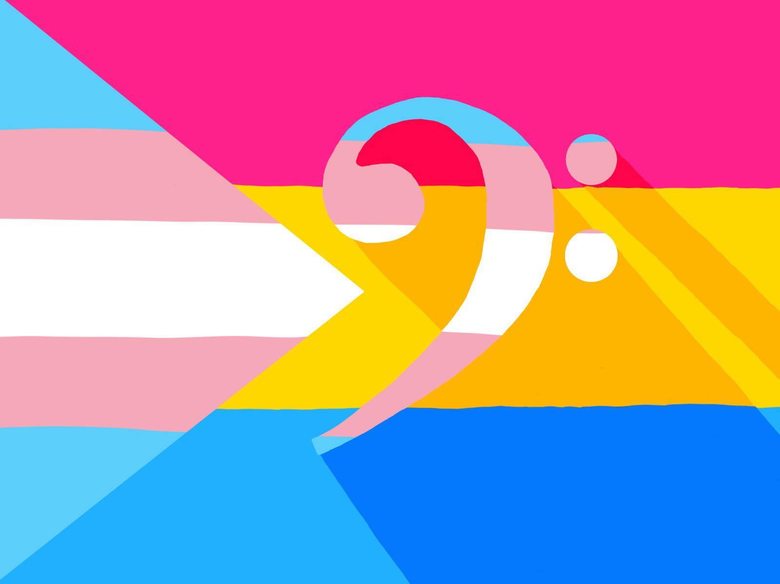 Update To My Pan Flag Added The Trans Colors Romantic