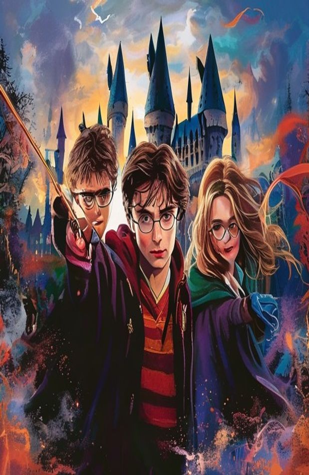 Harry Ron And Hermione Wallpaper