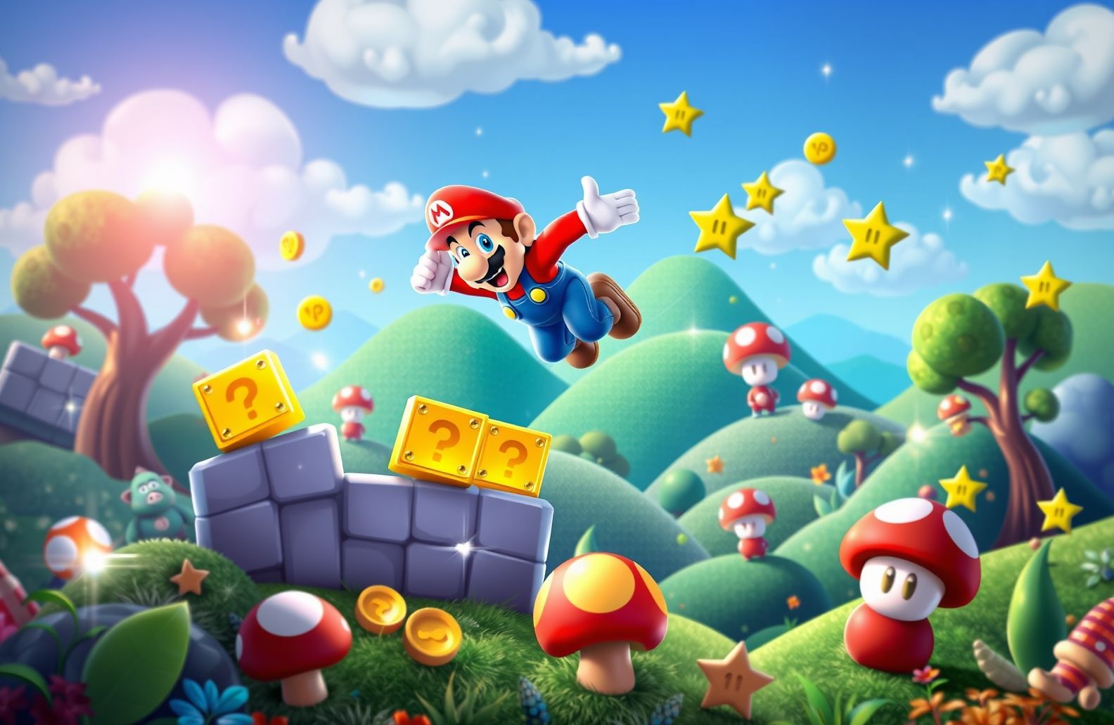 Super Mario Live Wallpaper
