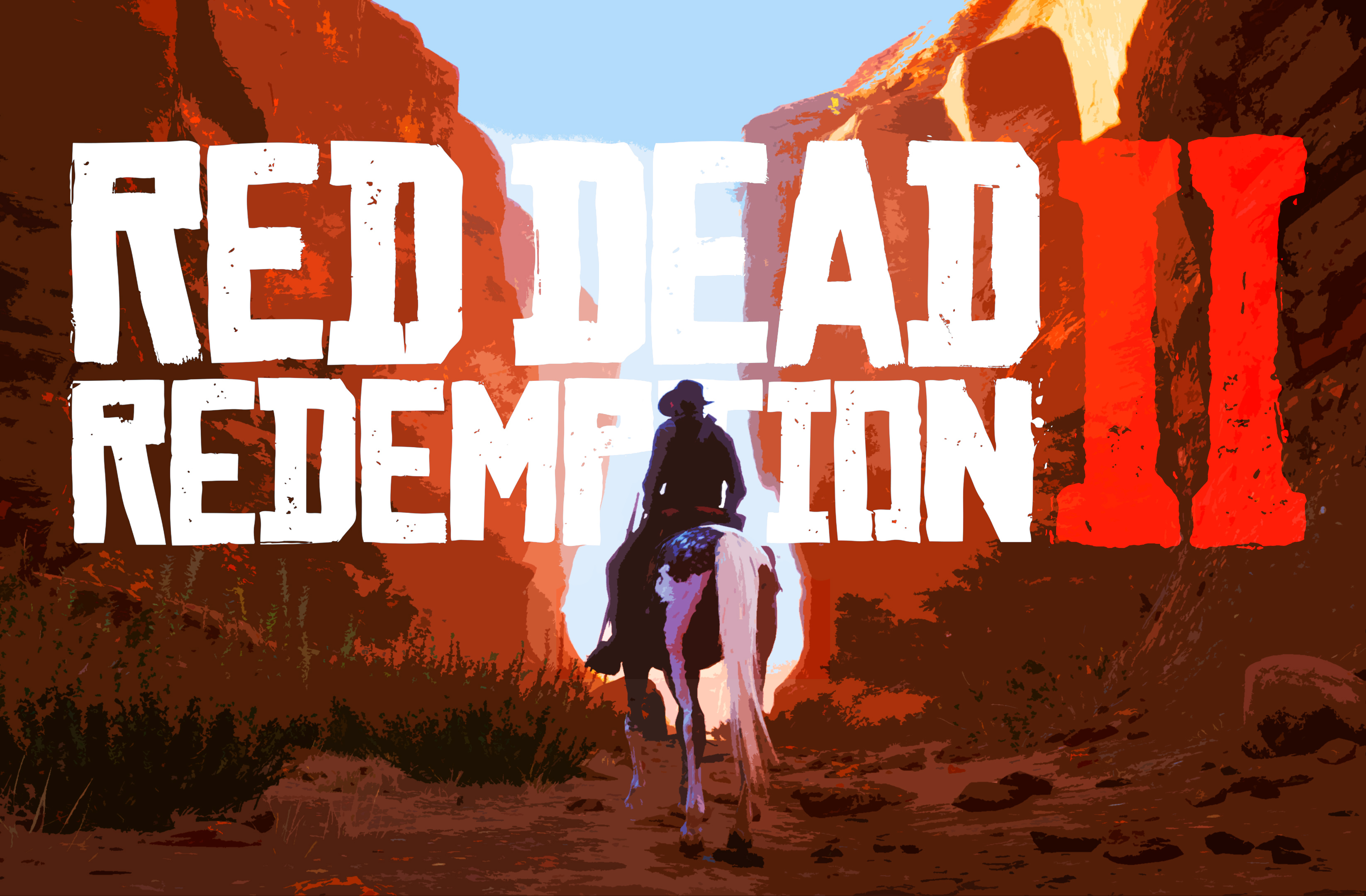 Red Dead Redemption 4k Art Wallpaper HD Games Image