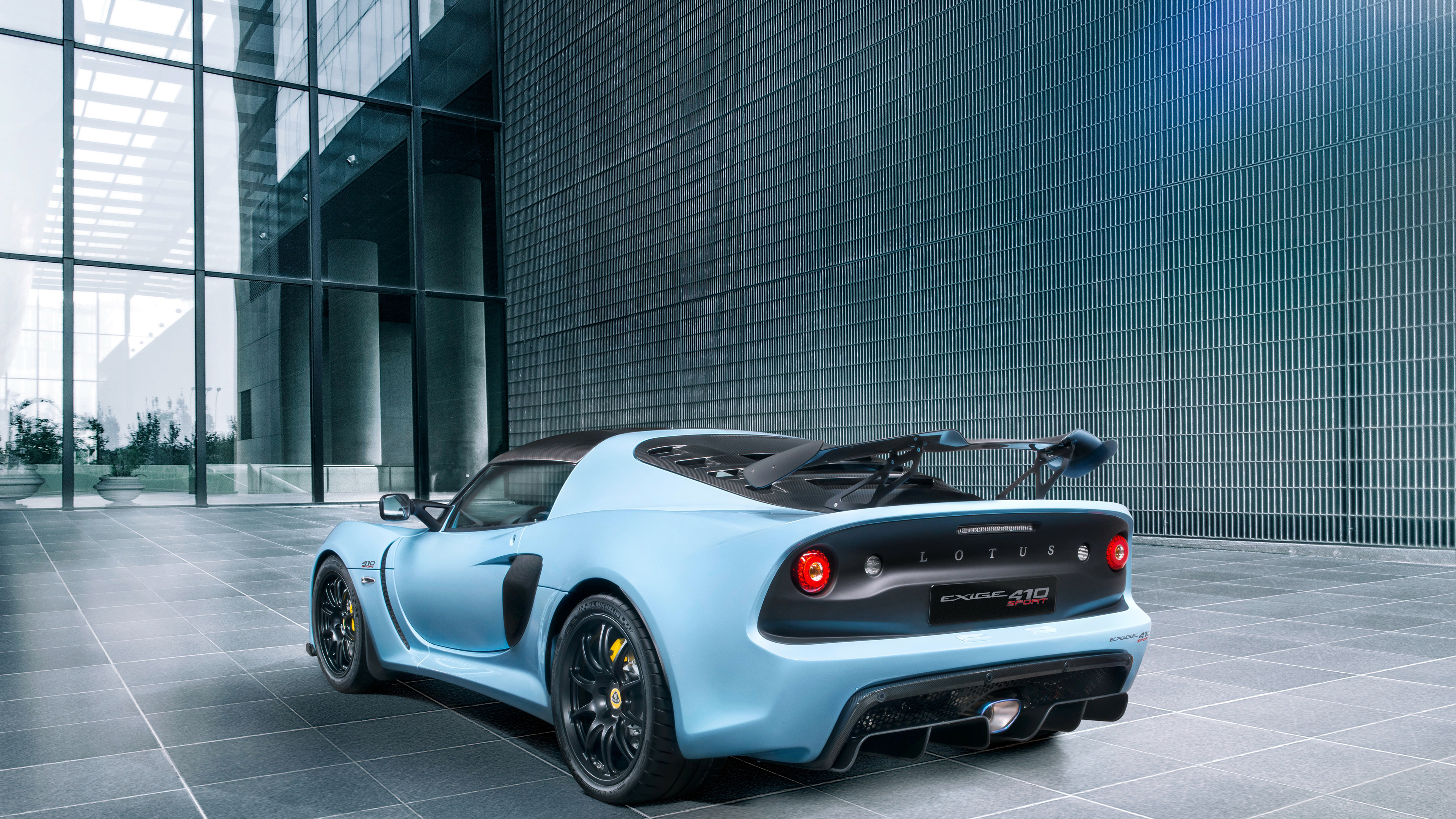 Wallpaper 4k Lotus Exige Sport Rear Cars