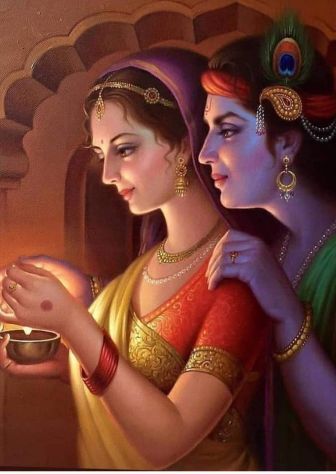 Krishna iPhone Wallpaper