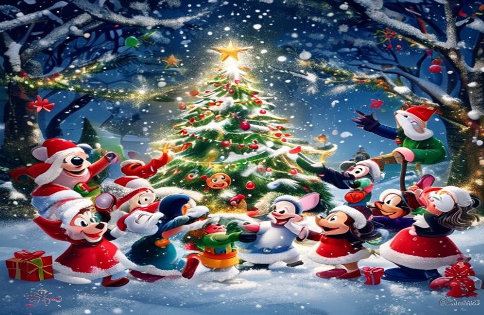 Disney Christmas Wallpaper