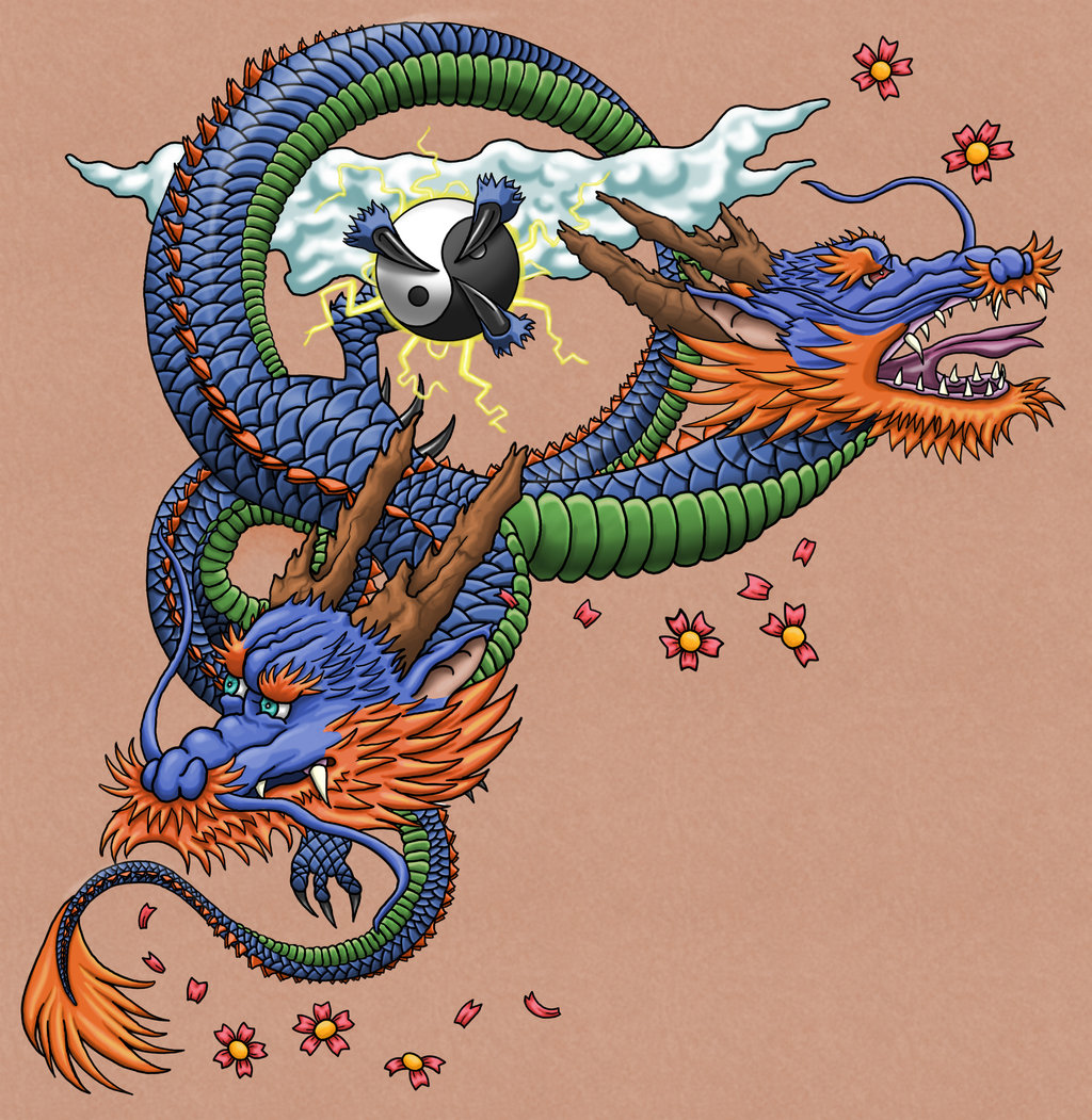 Japanese Dragon Tattoo Color Meaning Tattoos Wallpaper