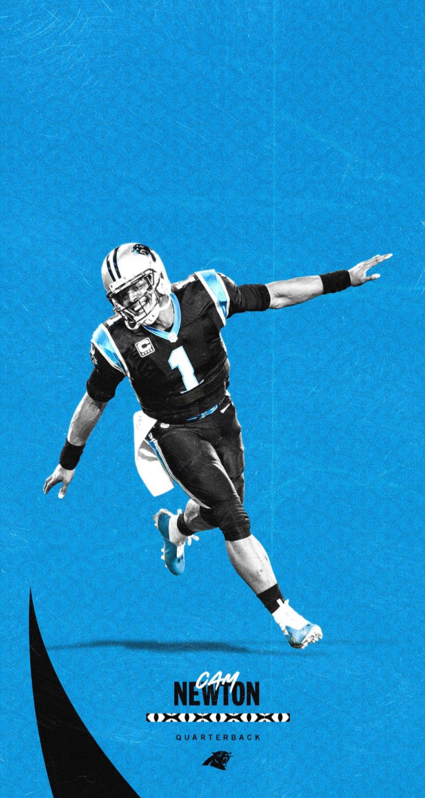 Cam Newton Phone Background Panthers