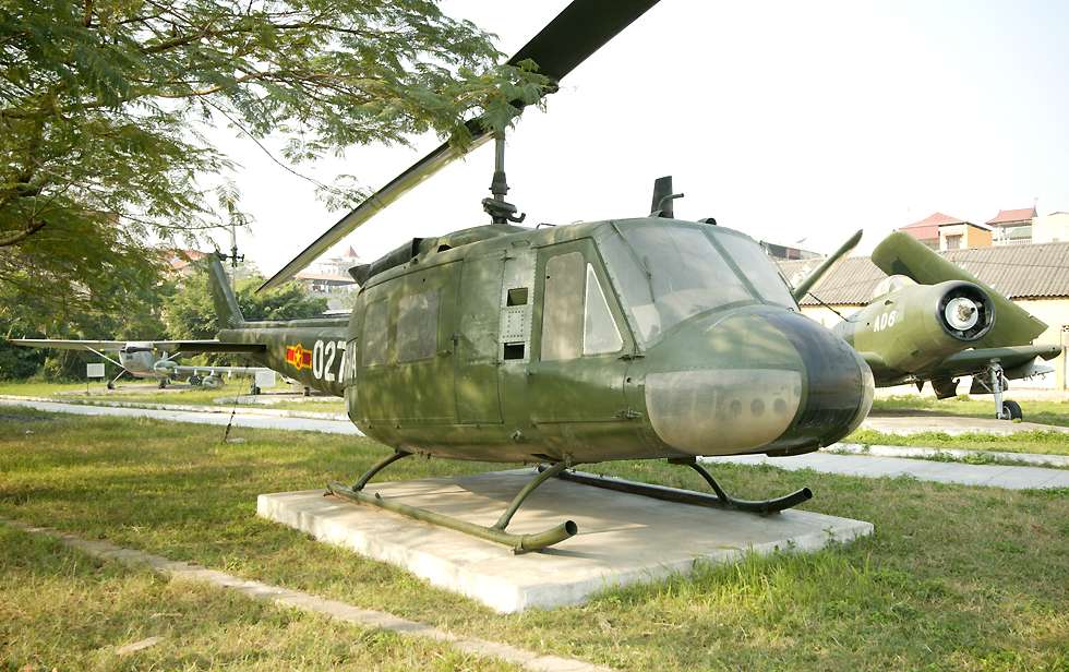 See Russian Helicopters At The Vietnamese Air Force Museum