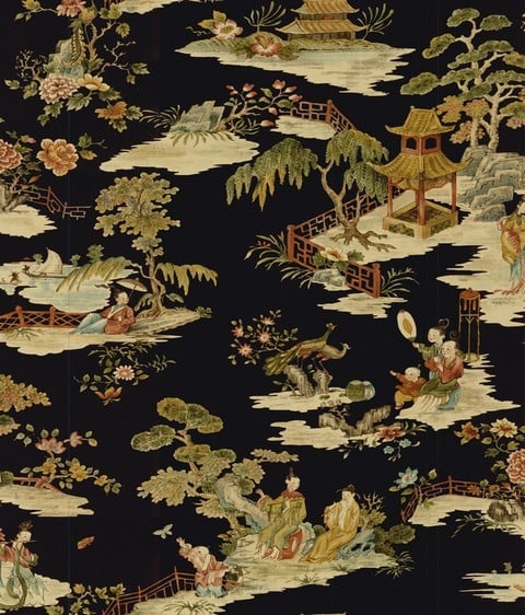 Chinoiserie Chic Chinoiserie Wallpaper from Total Wallcovering