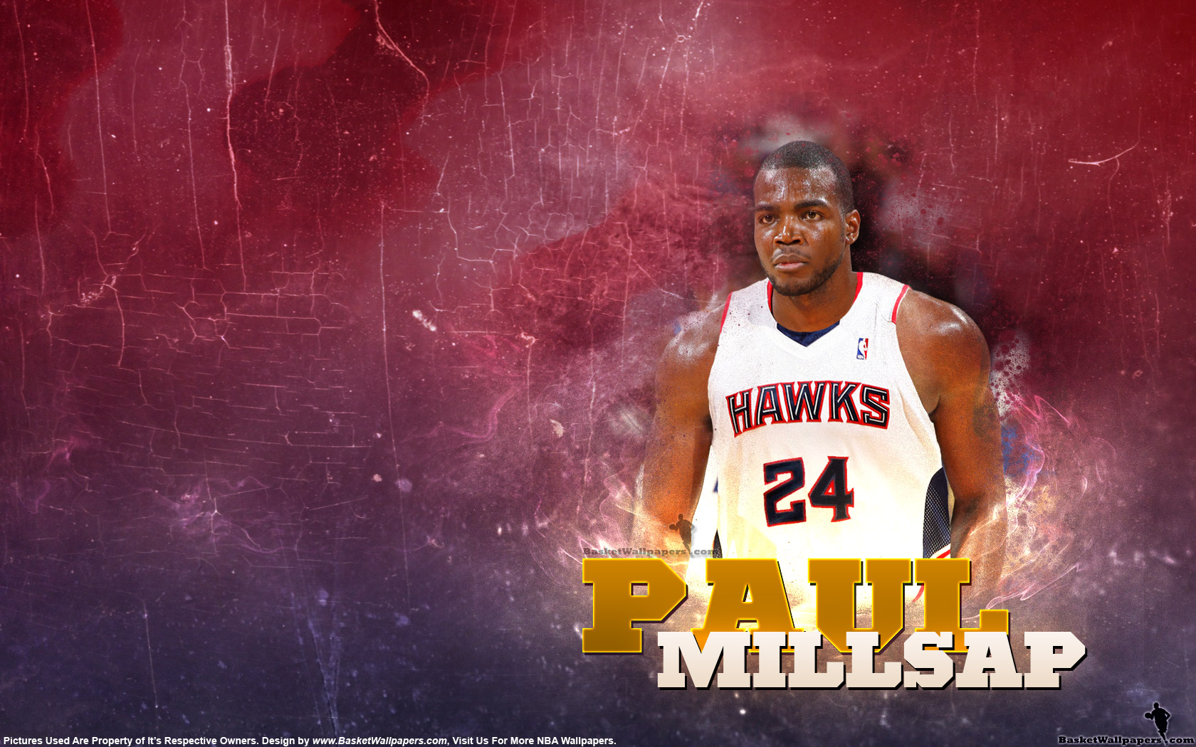 Paul Millsap Atlanta Hawks Wallpaper