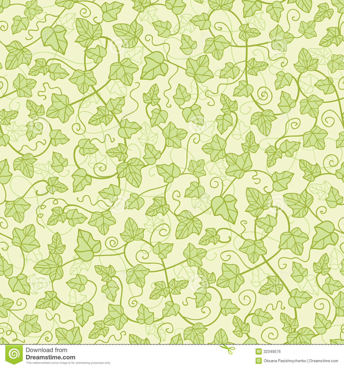 Ivy plants seamless via Dreamstime Ivy Pinterest