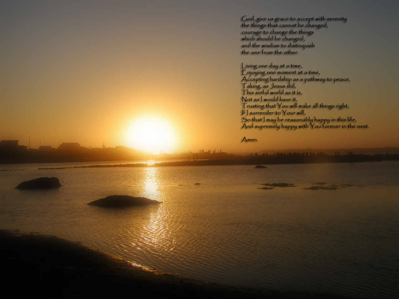 Serenity Prayer By Ebwickman Via My Spirituality Pinboard