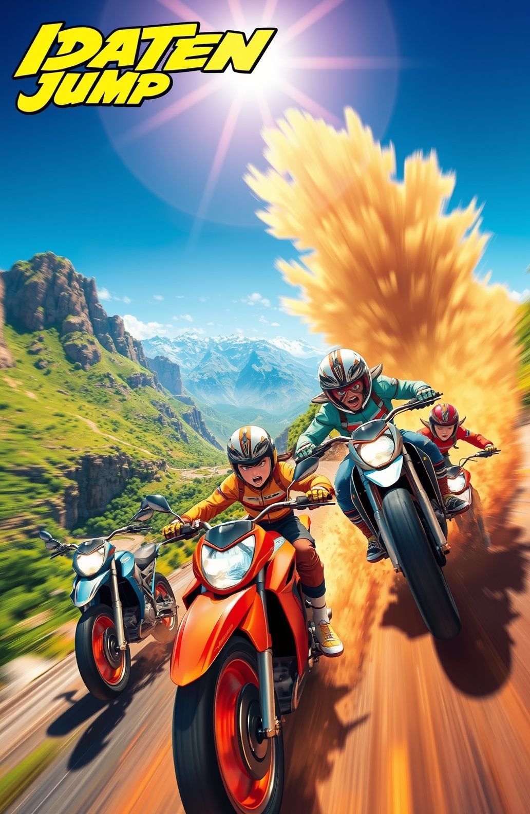 Idaten Jump Wallpaper