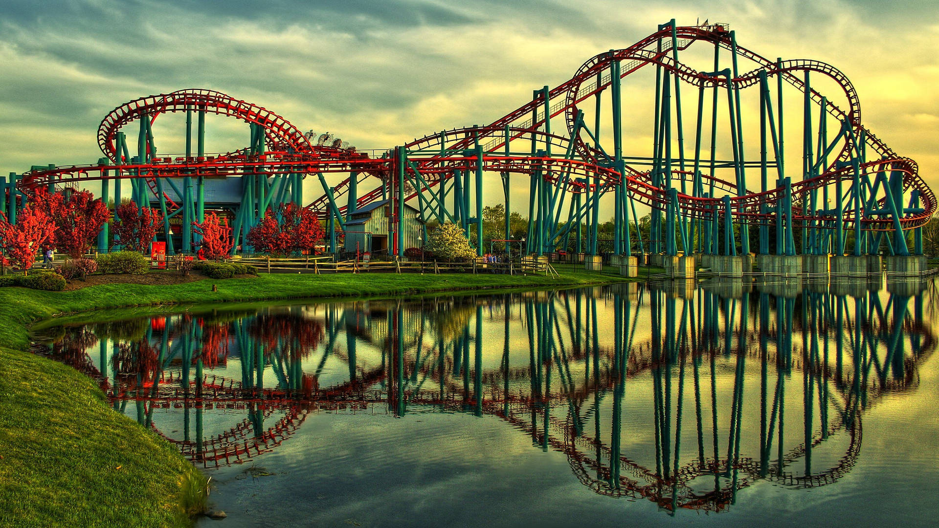 Roller Coaster Wallpaper