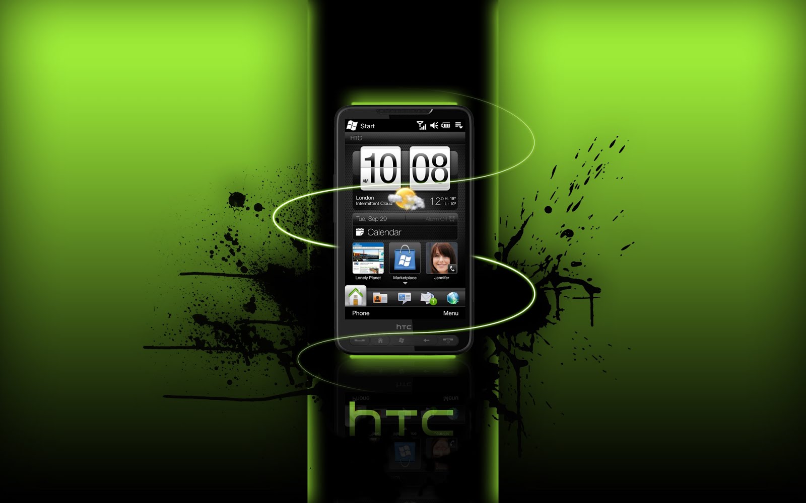 Htc Smartphone Wallpaper Telefono Inteligente De Con