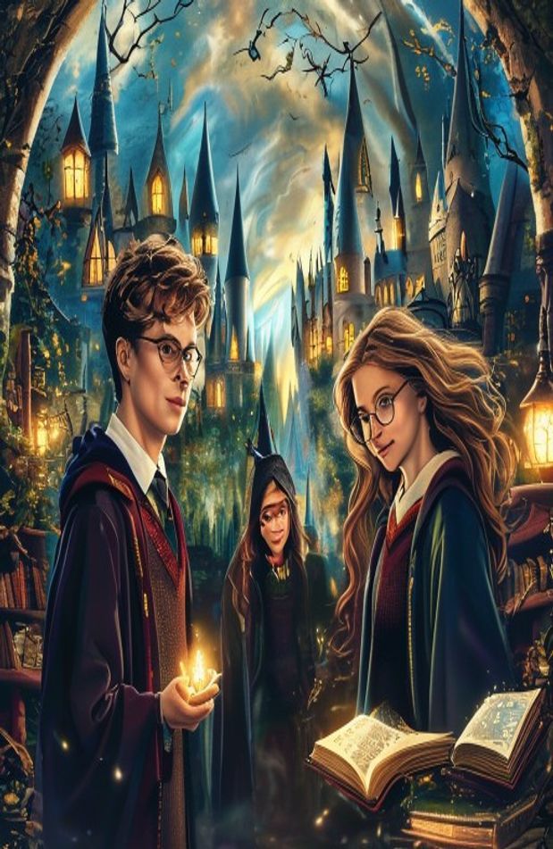 Harry Ron And Hermione Wallpaper