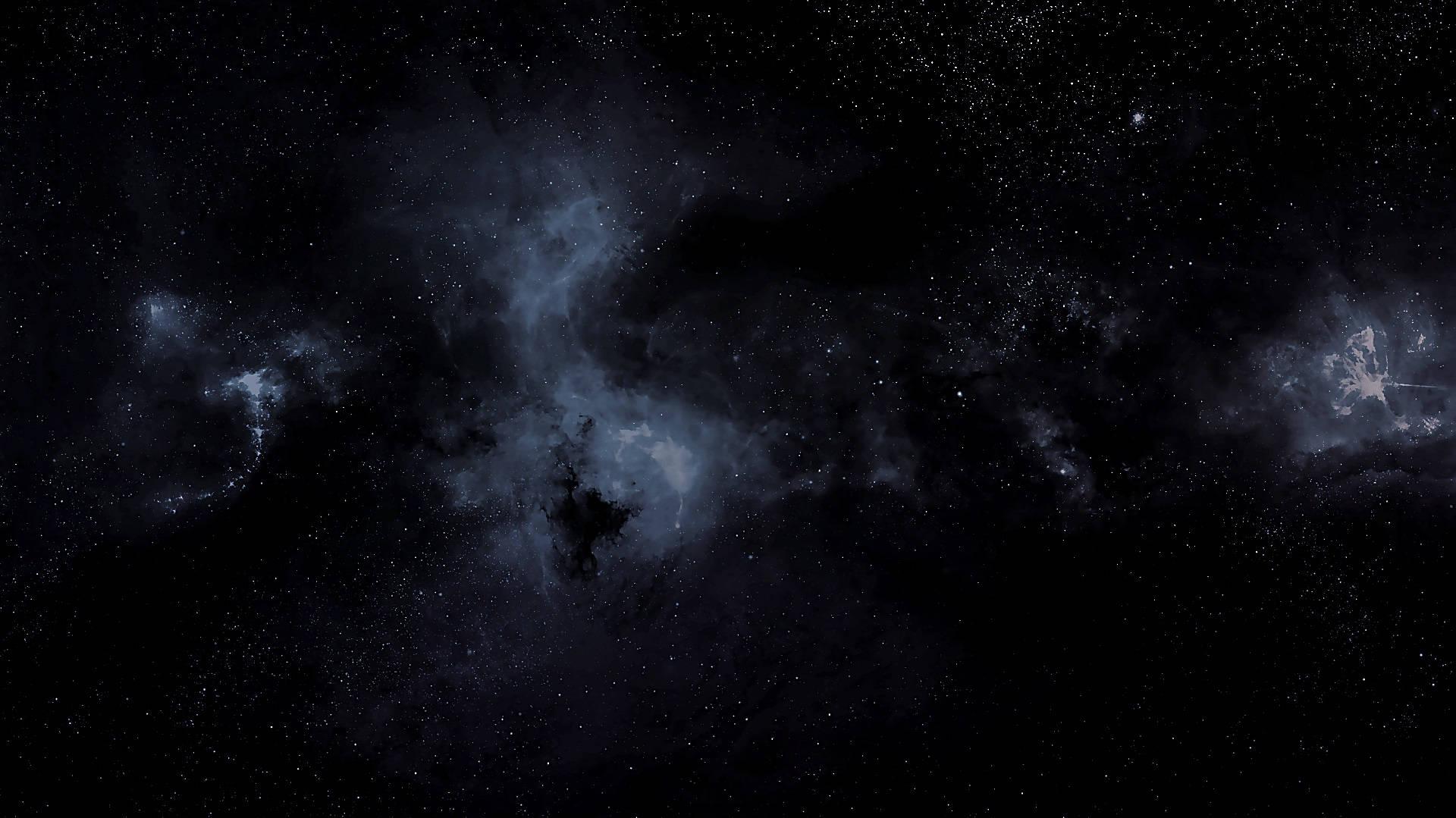 Solid Black 4k Starry Galaxy Wallpaper