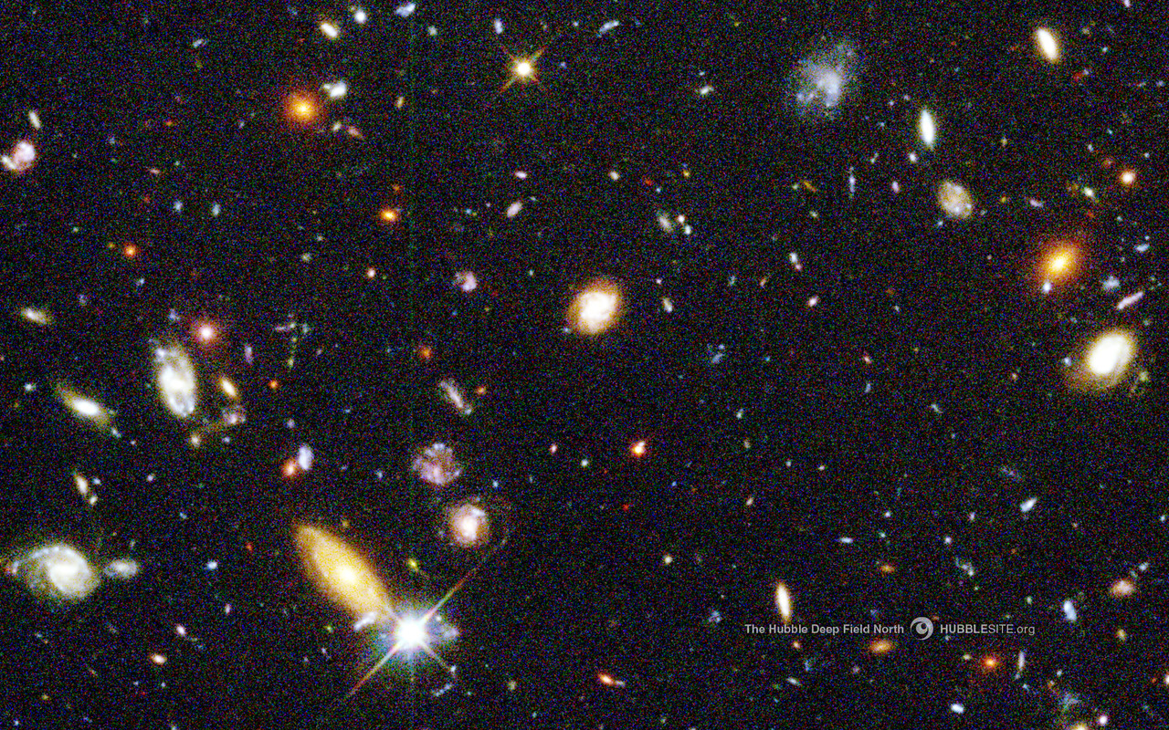 Hubble Deep Field High Resolution Pics About Space