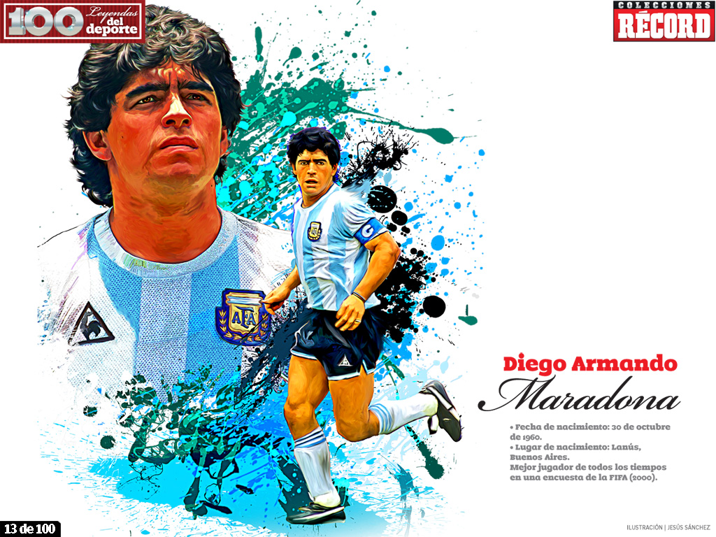 Diego Maradona Wallpaper Qulari