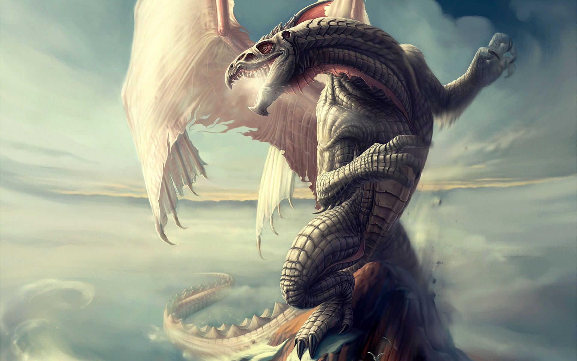 Epic Dragons Amazing High Resolution 3d Wallpaper For Your