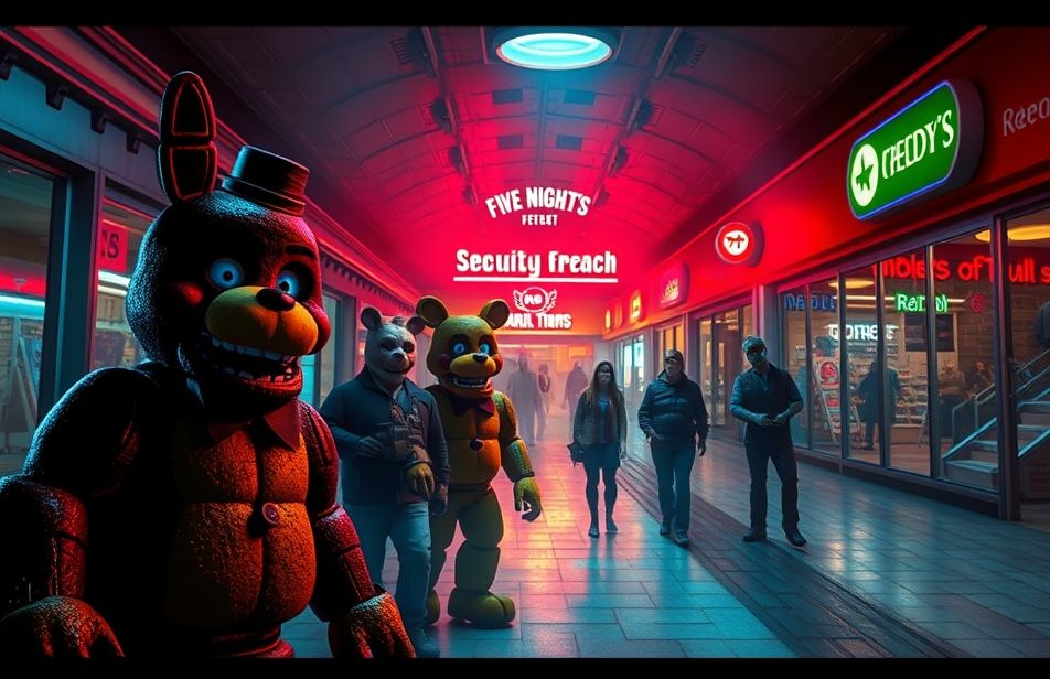 Five Nights At Freddy S Security Breach Wallpaper