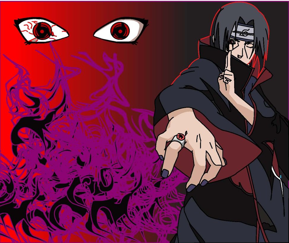 Itachi Amaterasu Wallpaper