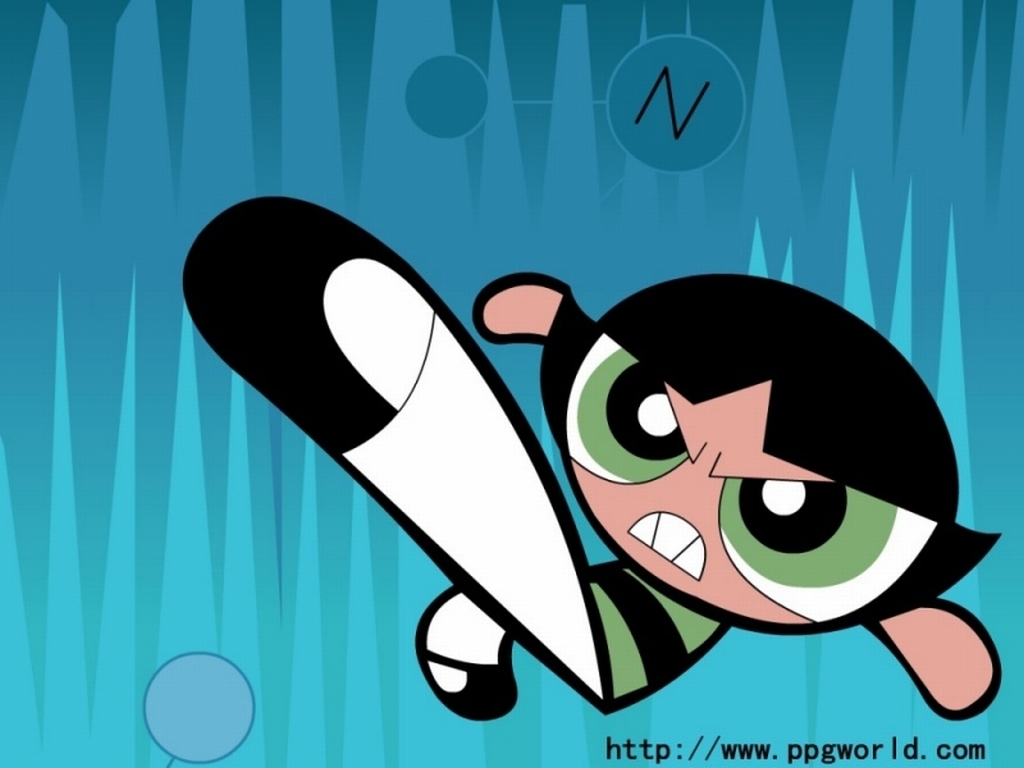 Buttercup Powerpuff Girls Wallpaper