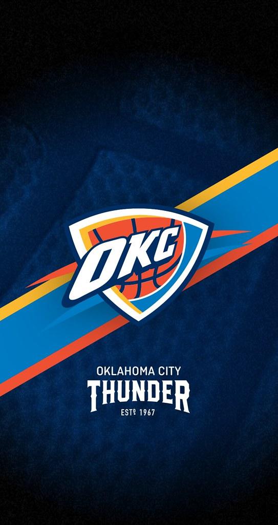Oklahoma City Thunder Nba iPhone Lock Screen Wallp