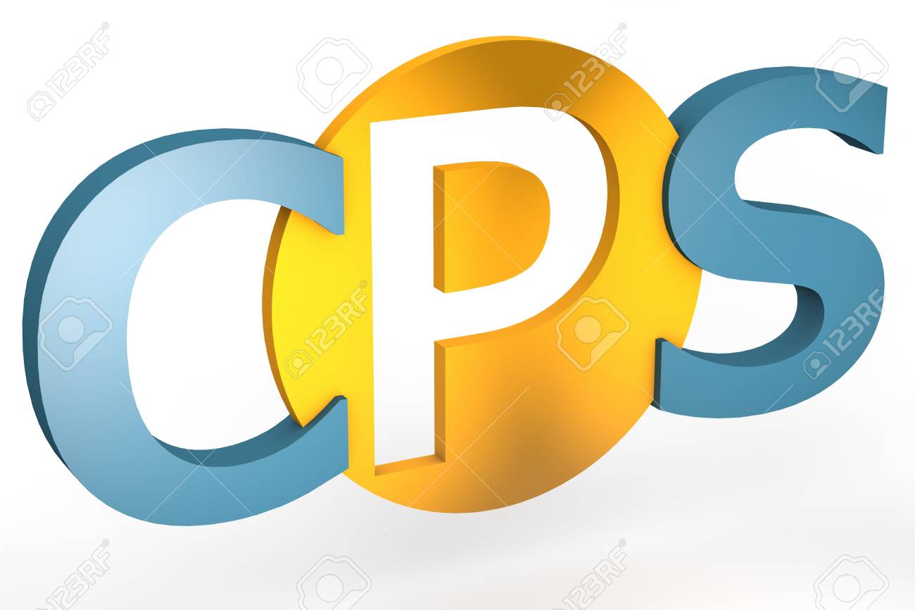 Acronym Concept Cps For Cost Per Sale Isolated On White