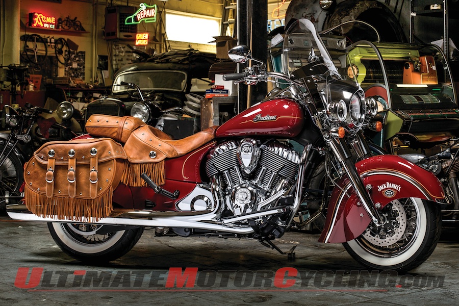 Indian Motorcycle Presents Jack Daniel S Themed Custom Chief Vintage