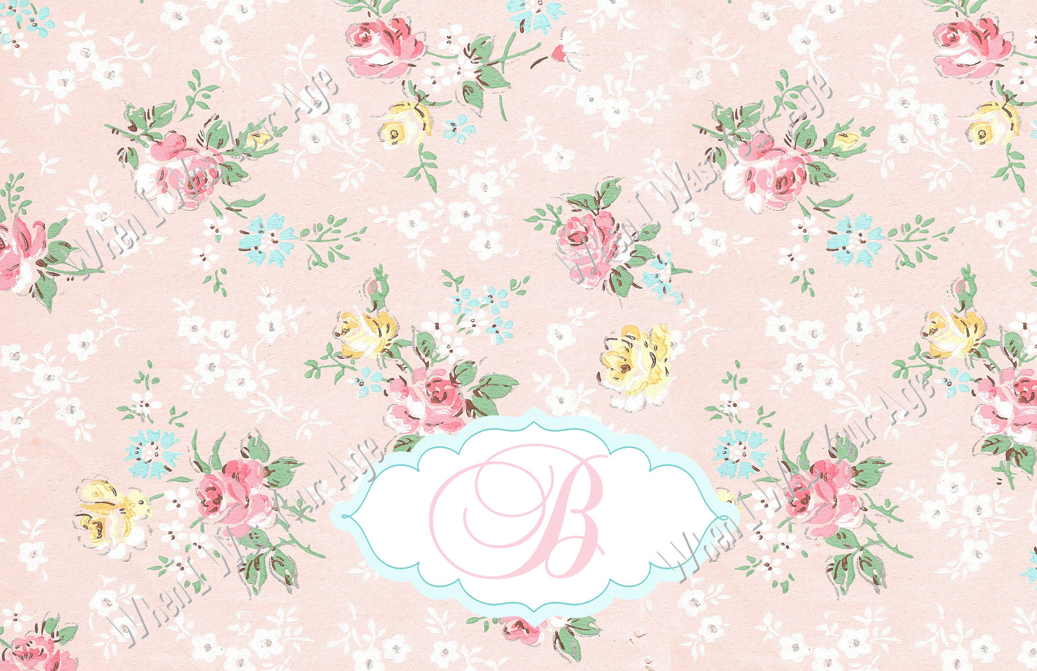 Shabby Chic Vintage Rose Wallpaper X Kb Jpeg