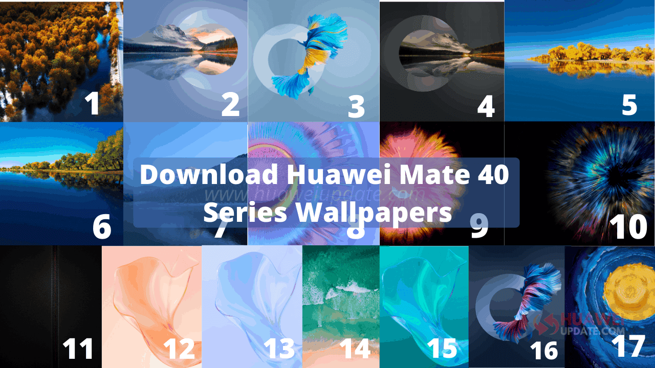 Huawei Mate Official Wallpaper Are Already Available To